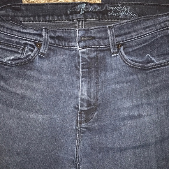 Women’s 7 for all mankind Size 30 Inseam 29 inches - Picture 4 of 6